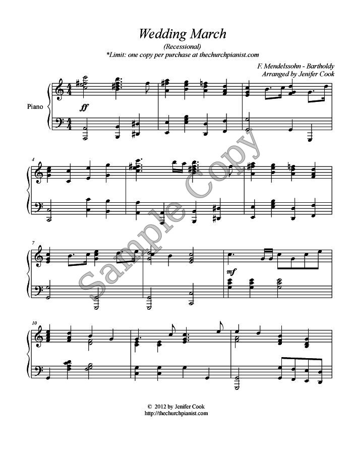 Wedding March Piano Chords Letters martaasesorabellezamk