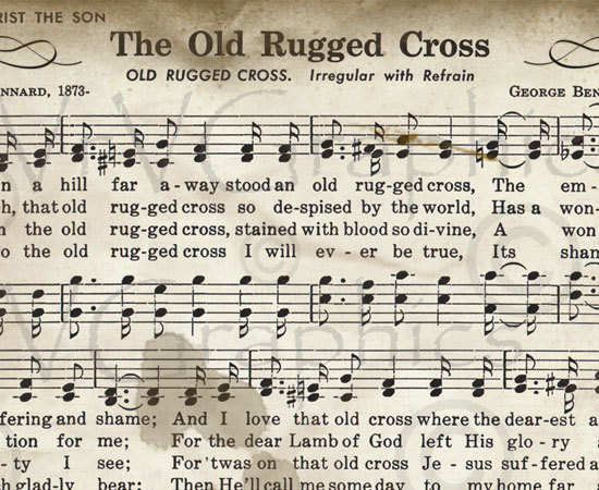 The Church Pianist Blog Archive Free Piano Arrangement Of Old Rugged Cross