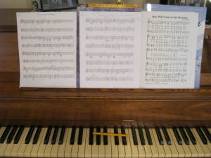Music at Piano